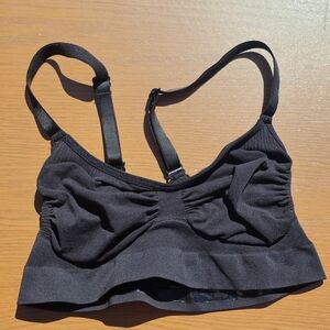 Skims Onyx Seamless Sculpt Bralette